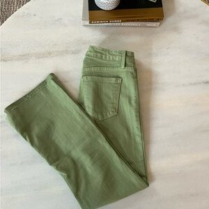 Just Black Denim green jeans size 24